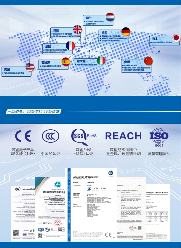 琅智（LANGZHI）全球9大布局 产品资质认证